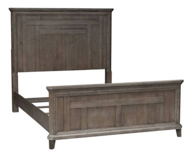 Liberty Furniture Artisan Prairie Gray Dusty Wax Panel Bed-0