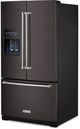 KitchenAid® 27.0 Cu. Ft. PrintShield™ Black Stainless French Door Refrigerator-2