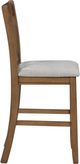 Homelegance® Junipero Brown/Light Gray Counter Height Chair-3