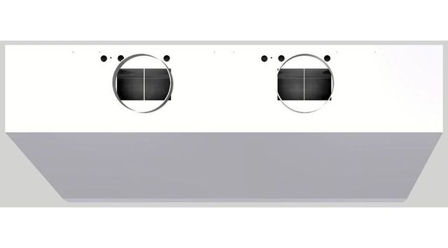 Vent-A-Hood® 60" White Wall Hood-2