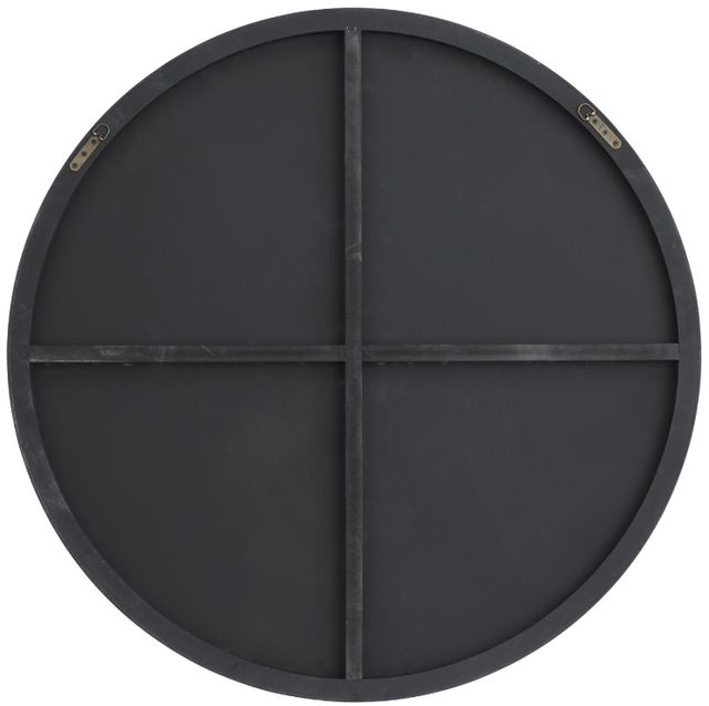 Deco Marche Black 30" Thin Minimalistic Frame Mirror-2
