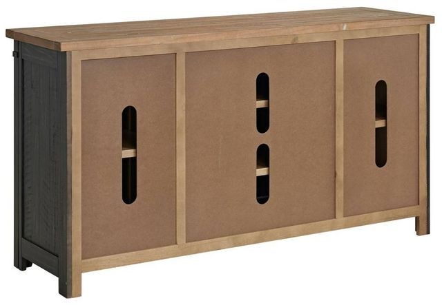 Martin Svensson Rustic Black/Driftwood Entertainment Console-3