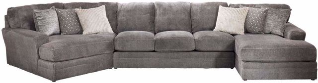 Jackson Furniture Mammoth 3 Piece Smoke Sectional Sofa