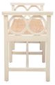 Furniture Classics Circles Brown/Cream White Bench-2