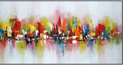 Classy Art Hand Painted Textured Canvas Wall Art -1