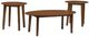 Signature Design by Ashley® Gordonay 3-Piece Brown Occasional Table Set-0