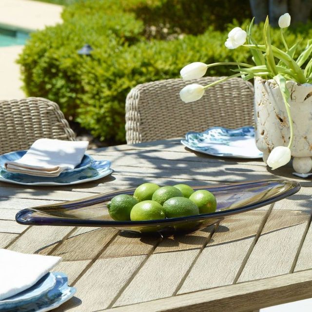 Uttermost® Soluna Soft Smoke Tint Glass Indoor-Outdoor Bowl-1