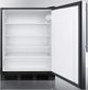 Accucold® by Summit® 24" 5.5 Cu. Ft. Stainless Steel Compact Refrigerator-2