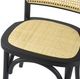 A & B Home 2-Piece Black Stackable Dining Chair Set-4