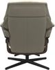 Stressless® by Ekornes® Customizable Reno Small Manual Recliner and Ottoman with Cross Base-4