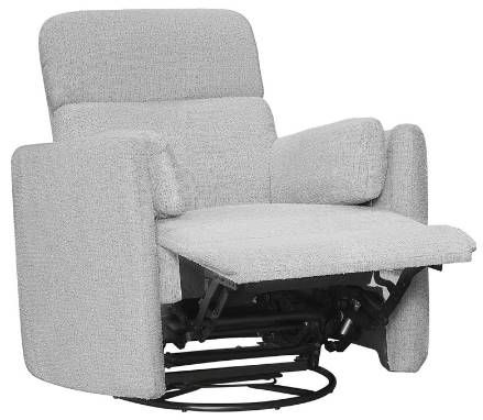 Parker House® Radius Angora Linen Manual Swivel Recliner-3