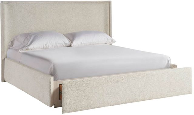 Universal Explore Home™ Avaline Owen Sheldon Ivory/White Oak Queen Storage Panel Bed-3