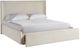 Universal Explore Home™ Avaline Owen Sheldon Ivory/White Oak Queen Storage Panel Bed-3