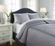 Signature Design by Ashley® Dietrick Gray Queen Quilt Set-2