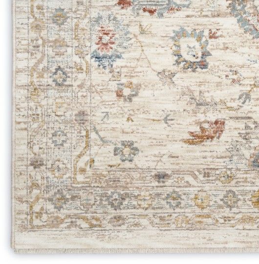 Nourison Home™ Antique Fusion Ivory 5'x8' Style 2 Area Rug-2