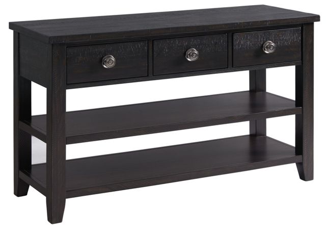 Elements International Kendyl Espresso Occasional Sofa Table-0