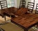 Furniture of America® San Isabel Acacia/Espresso Dining Table-3