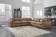 Signature Design by Ashley® Emilia 5-Piece Caramel L-Shape Sectional-1