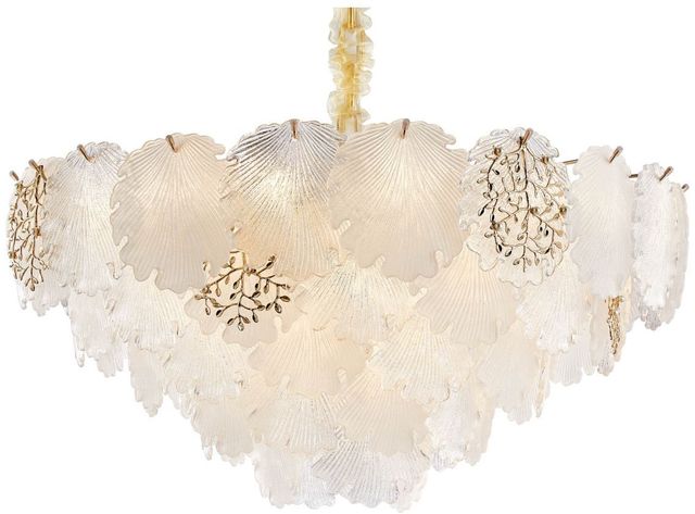 Michael Amini® Almara Gold 18-Light Chandelier-0