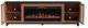 Legends Home Graceland Black/Bourbon 86" Fireplace Console-4