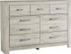 Signature Design by Ashley® Bellaby 4-Piece Whitewash King Storage Platform Bed Set-2