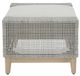 Signature Design by Ashley® Seton Creek Gray Aluminum/Resin Outdoor Ottoman with Cushion-2