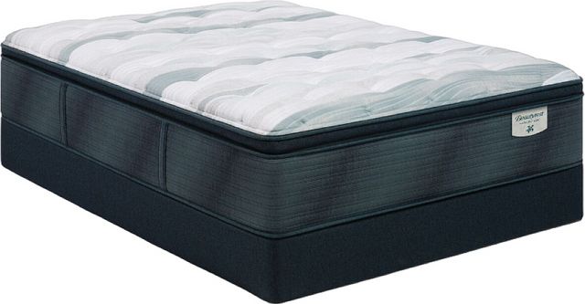 Beautyrest® Harmony Lux™ Gusty Grooves Innerspring Plush Pillow Top Queen Mattress-2
