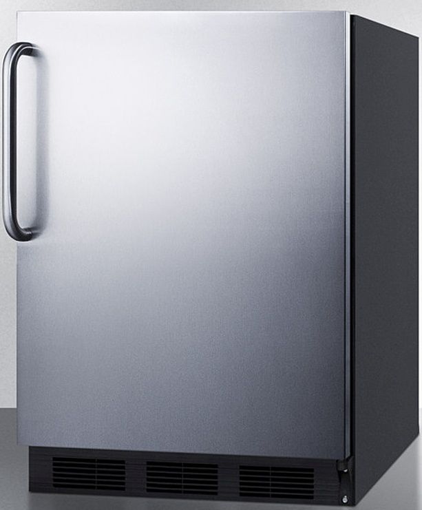 Accucold® by Summit® 5.5 Cu. Ft. Stainless Steel Under the Counter Refrigerator-1