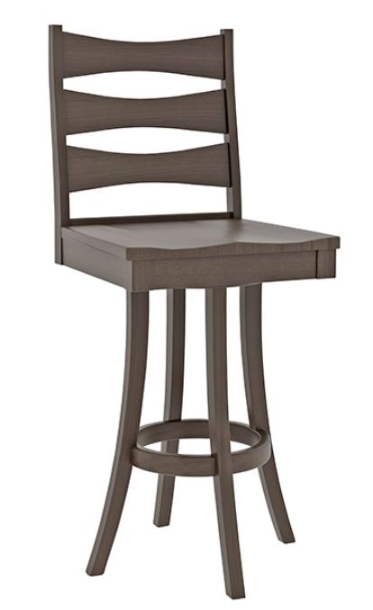 Country View Woodworking Customizable 30" Swivel Bar Chair-0