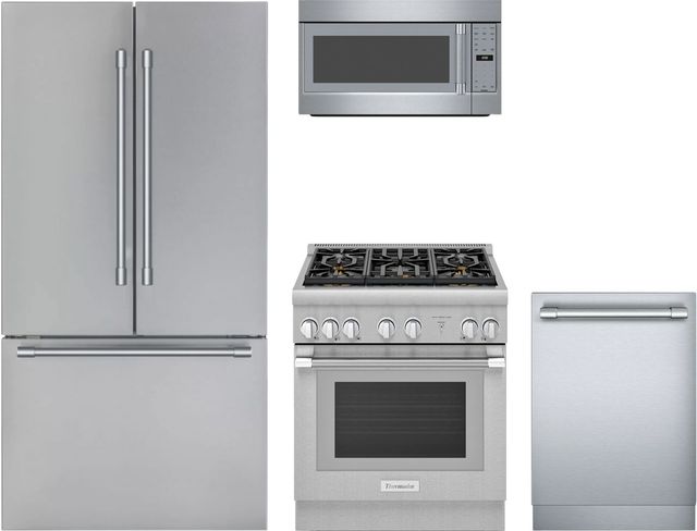 Thermador® 4 Piece Stainless Steel Kitchen Package -0