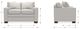 La-Z-Boy® Meyer Parchment Loveseat-2