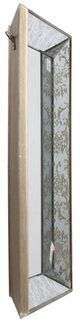A & B Home Dorthea Gray Square Mirror-2