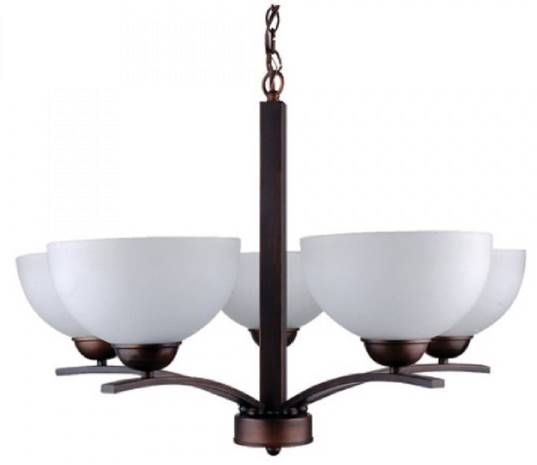 YHD Alta Peak Coffee 5-Light Chandelier-2