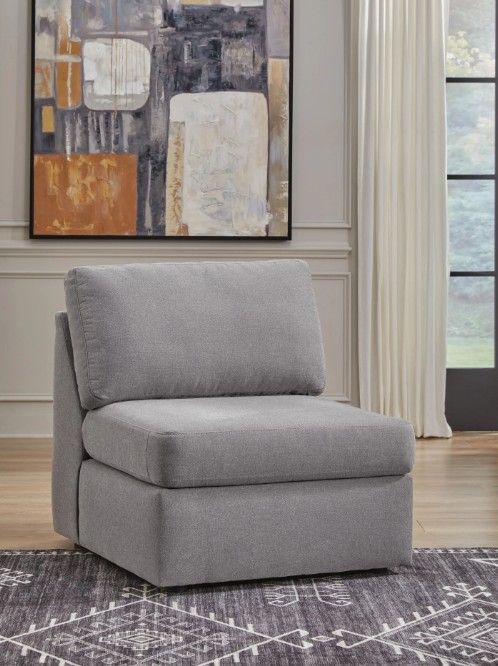 Signature Design by Ashley® Modmax 4-Piece Granite L-Shape Sectional-1