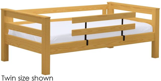 Crate Designs™ Furniture TimberFrame Classic Twin Upper Bunk Bed-0
