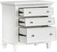 Magnussen Home® Charleston White Dove Drawer Nightstand-3