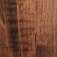 Vokes Furniture Customizable Rough Sawn King Bed with Panel Foot Board-2