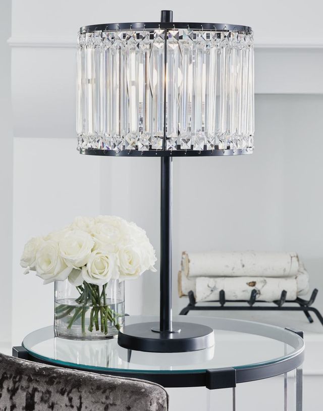 Signature Design by Ashley® Gracella Black Metal Table Lamp-4