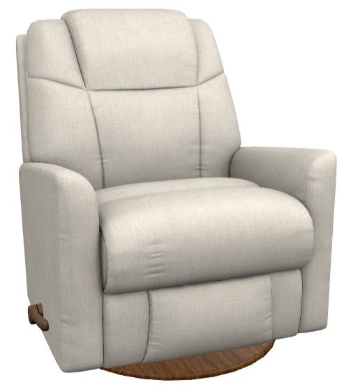 La-Z-Boy® Sparrow Ivory Manual Swivel Gliding Recliner-0