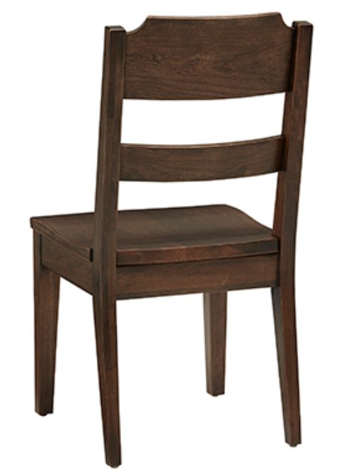 LM Co Home By Vaughan-Bassett Crafted Cherry by Ben & Erin Napier Dark Cherry Ladderback Side Chair-3