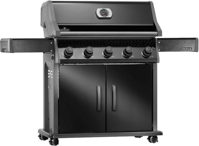 Napoleon Rogue® 625 5-Burner Black Freestanding Natural Gas Grill-1