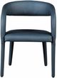 Meridian Furniture Sylvester Navy Dining Arm Chair-1