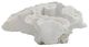 A & B Home White 3.7" Faux Coral Decorative Object-5
