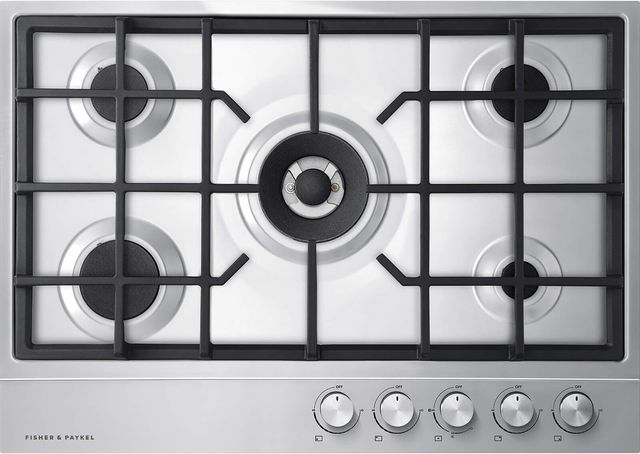 Fisher & Paykel Series 7 30" Stainless Steel Natural Gas Cooktop-0