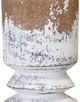 Harp & Finial® Baden Distressed Cream/Terracotta Medium Vase-1