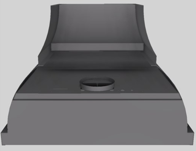 Vent-A-Hood® Designer Series 42" Gunsmoke Wall Mounted Range Hood-1