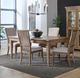 Liberty Furniture Haven Hills 5-Piece Camel Beige/Sand Optional Rectangular Dining Table Set-1