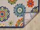 KAS Rugs Calla Ivory Suzani 5'x7' Area Rug-3