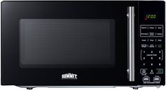 Summit® 0.7 Cu. Ft. Black Countertop Microwave