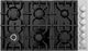 ZLINE Professional 36" Black Porcelain Gas Dropin Cooktop-0